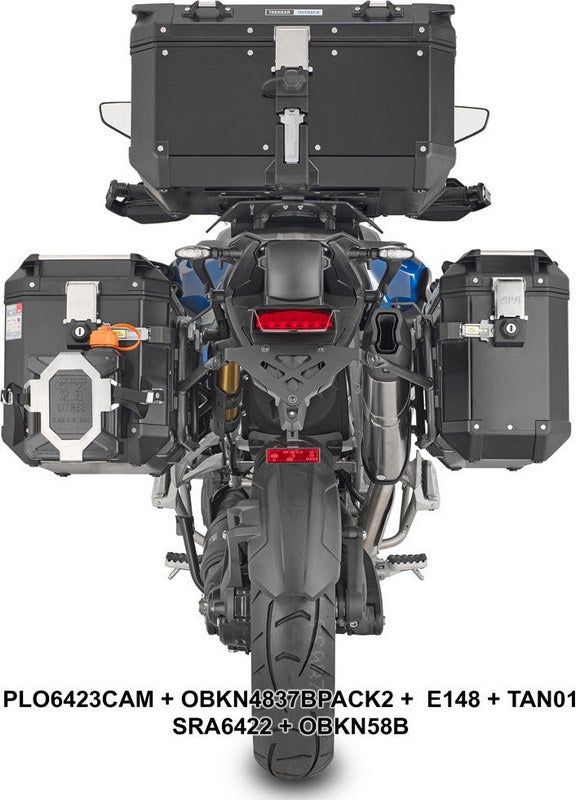 Givi / ジビ スペシフィックパニアホルダー Monokey Cam-Side Trekker Outback サイドケース for Triumph Tiger 1200 GT Explorer | PLO6423CAM