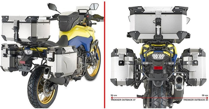 GIVI / ジビ Monokey CAM サイドケース用キャリア 右 - Suzuki V-Strom 800DE/SE (23) | PLOS3125CAM