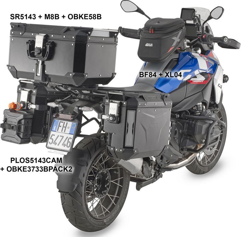 GIVI / ジビ Monokey CAM サイドケース用キャリア 右 - BMW R1300GS (24) | PLOS5143CAM