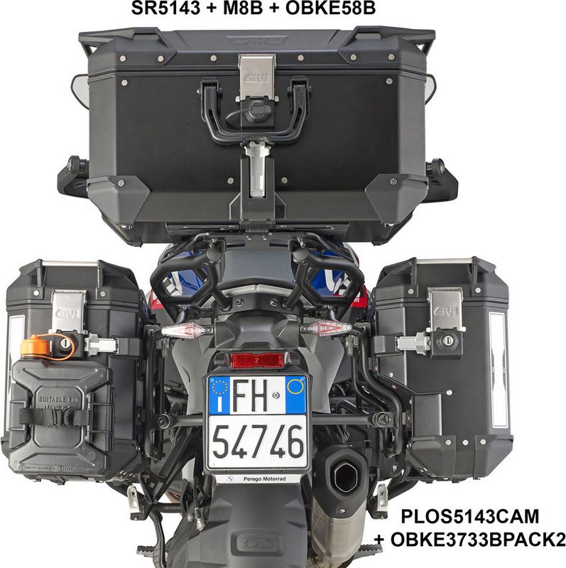 GIVI / ジビ Monokey CAM サイドケース用キャリア 右 - BMW R1300GS (24) | PLOS5143CAM