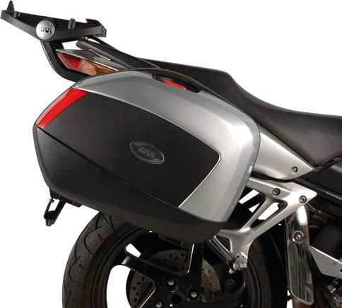 Givi / ジビ サイドケースキャリア スチールチューブ ブラック for V35 | PLX166