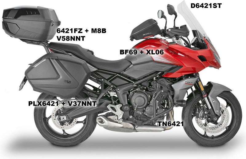 Givi / ジビ サイドケースホルダー V35 V37 用MONOKEY SIDE Triumph Tiger Sport 660 | PLX6421