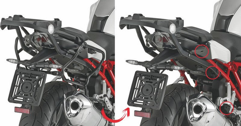 Givi / ジビ RAPID - サイドラック 取り外し可能 | PLXR5117