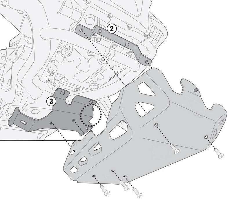 GIVI / ジビ エンジンガード ブラック BMW R 1300 GS (24) | RP5143