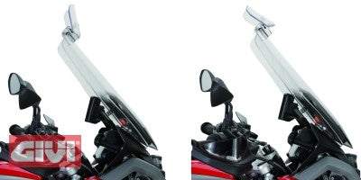 Givi / ジビ ユニバーサル ウィンドスクリーン-review ティンテッド | S180F
