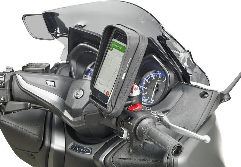 GIVI / ジビ Smart phone / GPS ジビ S958B ハンドルバーマウンティングホルダー- サイズ 97x189mm- window