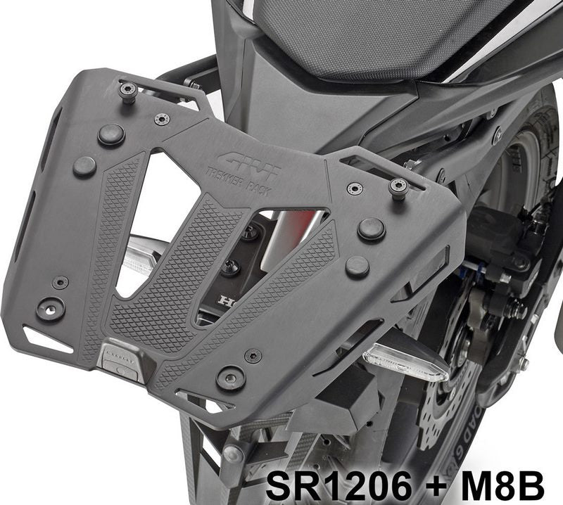 GIVI / ジビ Monokey (モノキー) / Monolock (モノロック) トップケース用キャリア - プレート無し - Honda CB500 Hornet ホーネット (24) | SR1206