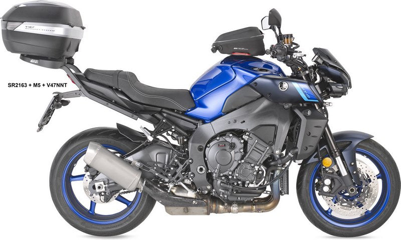 GIVI / ジビ Monokey (モノキー) / Monolock (モノロック) トップケース用キャリア - プレート無し - Yamaha MT-10 (22-23) | SR2163