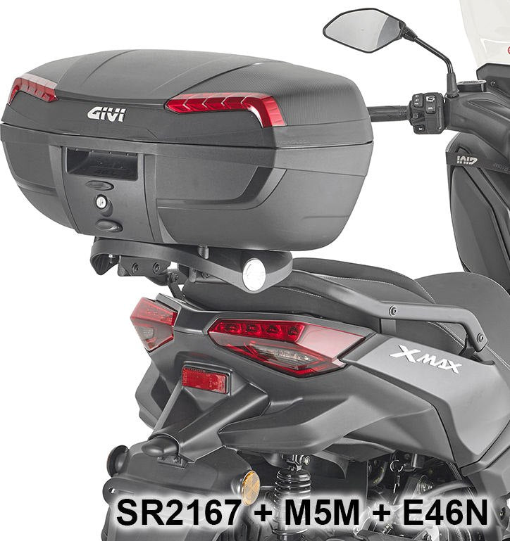 GIVI / ジビ Monokey (モノキー) / Monolock (モノロック) トップケース用キャリア Yamaha X-Max 125/300 (23) | SR2167