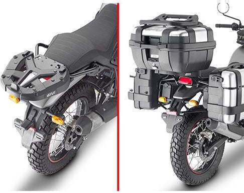GIVI / ジビ Rear rack for top case MK/ML Royal Enfield Scram 411 (22) | SR9055