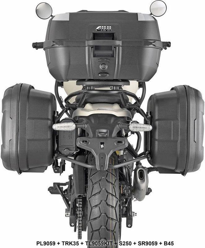 GIVI / ジビ Monokey (モノキー) / Monolock (モノロック) トップケース用キャリア プレート無し - Royal Enfield Himalayan 450 (24) | SR9059