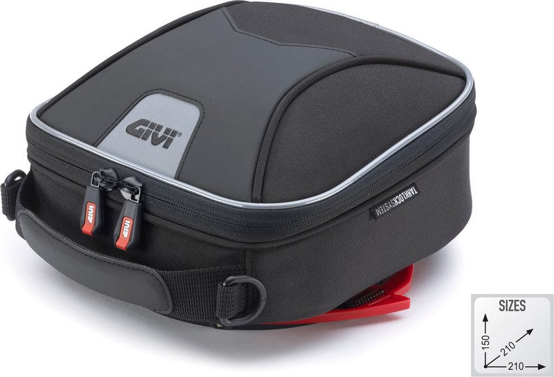 GIVI / ジビ XSTREAM-BAG - タンクロックタンクバッグ ブラック 3 L. / 最大荷重1kg | XS319Y