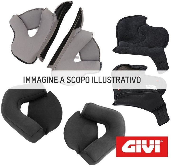 GIVI / ジビ チークパッド Hps 40.5 X-Carbon サイズ 58/M | Z253458R