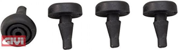 GIVI / ジビ Rubber stoppers high 4 pcs. for SRA.. トップケースキャリア | Z2710A