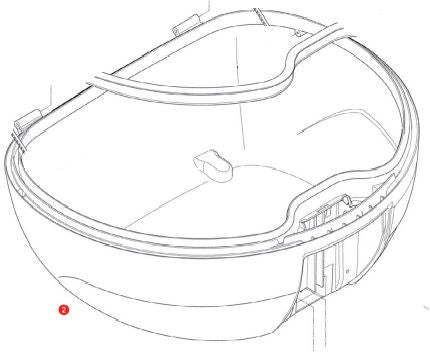 GIVI / ジビ Lower case for V40NT ブラック mount | Z420FNTM