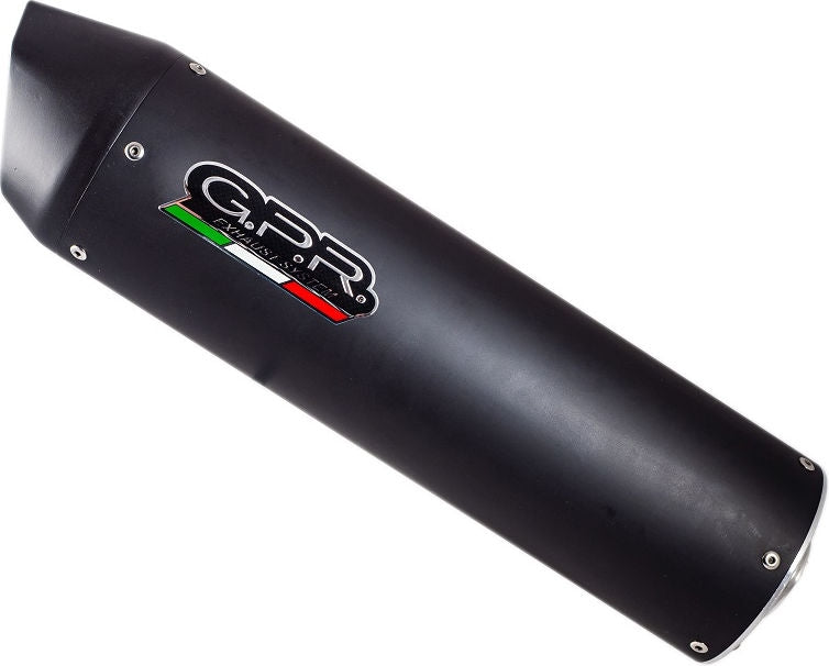 GPR / ジーピーアール Original For Aprilia Pegaso Ie 2001/04 Pair Homologated スリッポンエキゾースト Furore Nero | A.22.1.FUNE