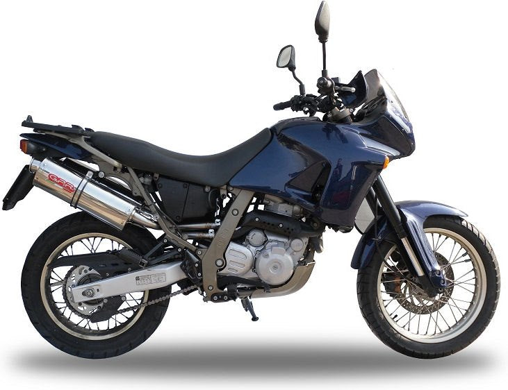 GPR / ジーピーアール Original For Aprilia Pegaso Ie 2001/04 Pair Homologated スリッポンエキゾースト Trioval | A.22.1.TRI