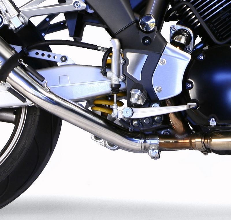 GPR / ジーピーアール Original For Yamaha Bt Bulldog 1100 2002/07 Pair Homologated スリッポンエキゾースト Catalized Satinox | CAT.47.SAT