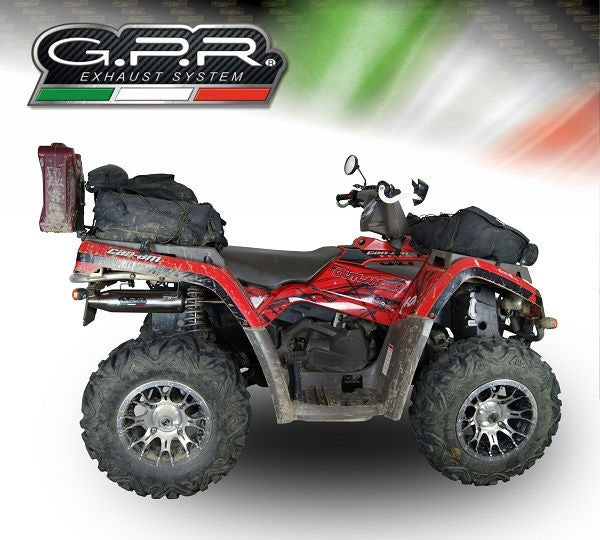 GPR / ジーピーアール Original For Can Am 330 Passo Corto / Shor Chassis Homologated Full Exhaust Deeptone Atv | CO.ATV.41.DEATV