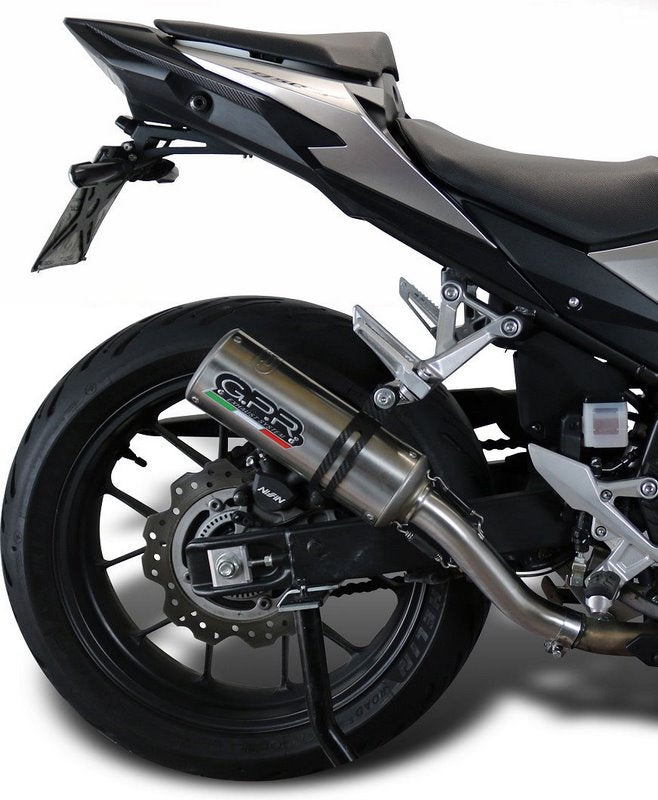 GPR / ジーピーアール Original For Honda Cb 500 X 2013/15 レーシング Full Exhaust M3 Inox | CO.H.222.RACE.M3.INOX