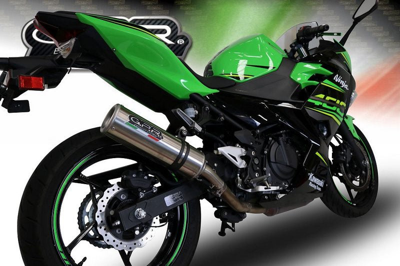 GPR / ジーピーアール Original For Kawasaki Z 400 2018/20 E4 レーシング Full Exhaust M3 Titanium Natural | CO.K.173.RACE.M3.TN