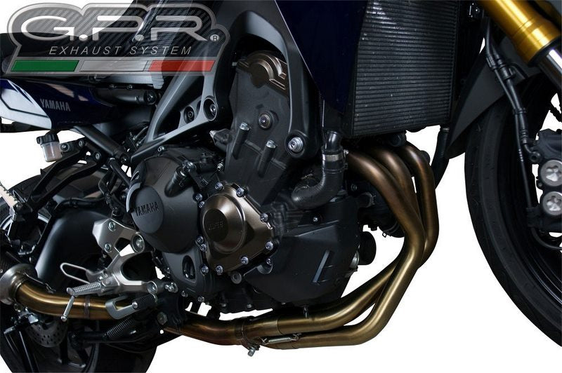 GPR / ジーピーアール Original For Yamaha Mt-09 Tracer/Fj-09 Tr 2015/16 E3 Homologated Full Exhaust Catalized M3 Inox | CO.Y.180.M3.INOX