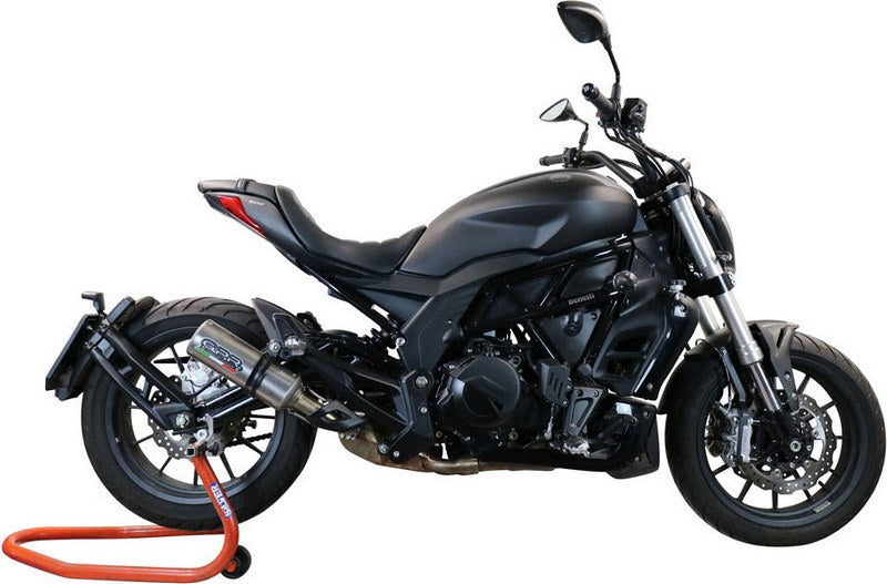 GPR / ジーピーアール Original For Benelli 502 C 2019/20 E4 Homologated スリッポンエキゾースト M3 Inox | E4.BE.20.M3.INOX