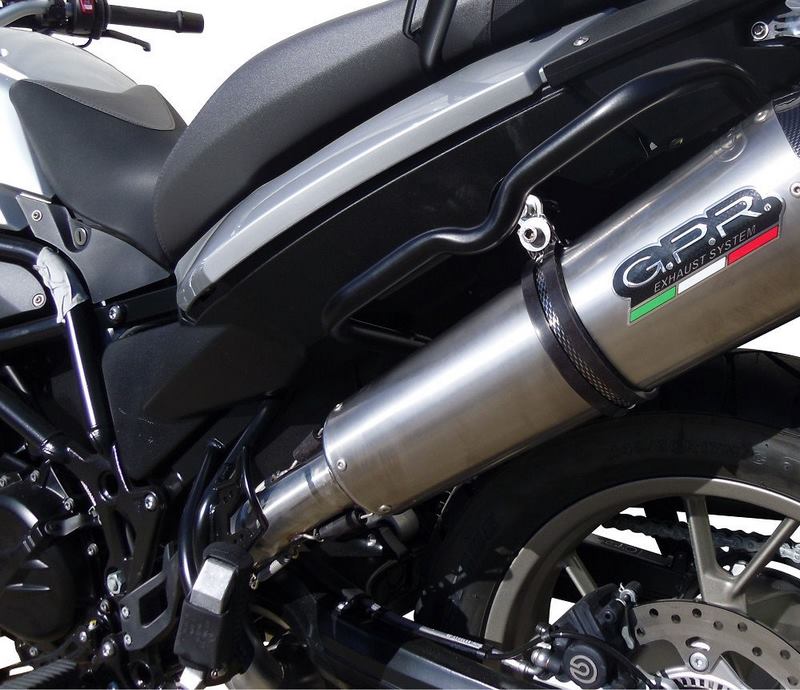 GPR / ジーピーアール Original For Bmw F 700 Gs 2016/18 E4 Homologated スリッポンエキゾースト Gp Evo4 Poppy | E4.BM.100.GPAN.PO