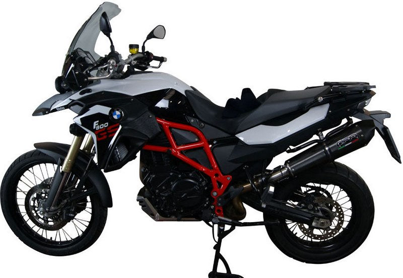 GPR / ジーピーアール Original For Bmw F 800 Gs 2016/18 E4 Homologated スリッポンエキゾースト Gp Evo4 Black Titanium | E4.BM.101.GPAN.BLT