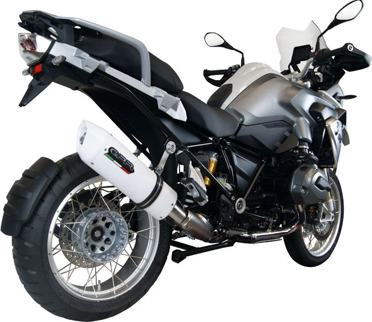 GPR / ジーピーアール Original For Bmw R 1200 Gs 2017/18 E4 Homologated スリッポンエキゾースト Albus Evo4 | E4.BM.103.ALBE4