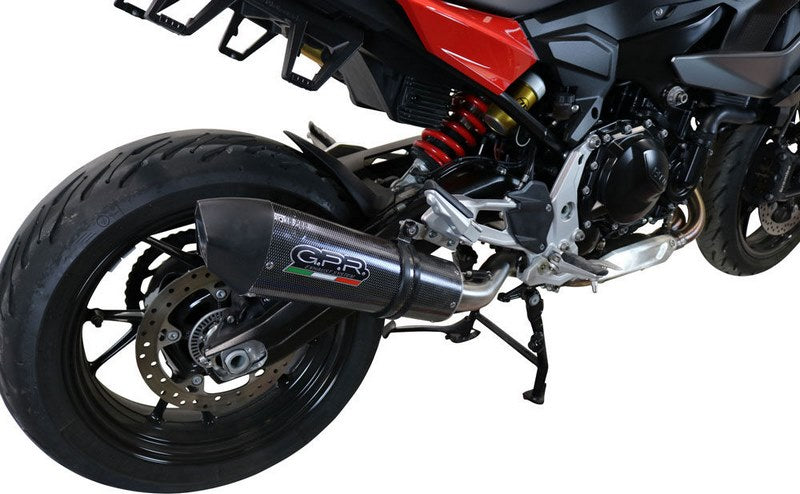 GPR / ジーピーアール Original For Bmw F 900 Xr/R 2020/21 E5 Homologated スリッポンエキゾースト Gp Evo4 Poppy | E4.BM.105.GPAN.PO