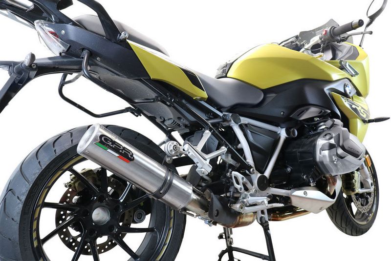 GPR / ジーピーアール Original For Bmw R 1250 R - Rs 2019/20 E4 Homologated スリッポンエキゾースト M3 Titanium Natural | E4.BM.107.M3.TN