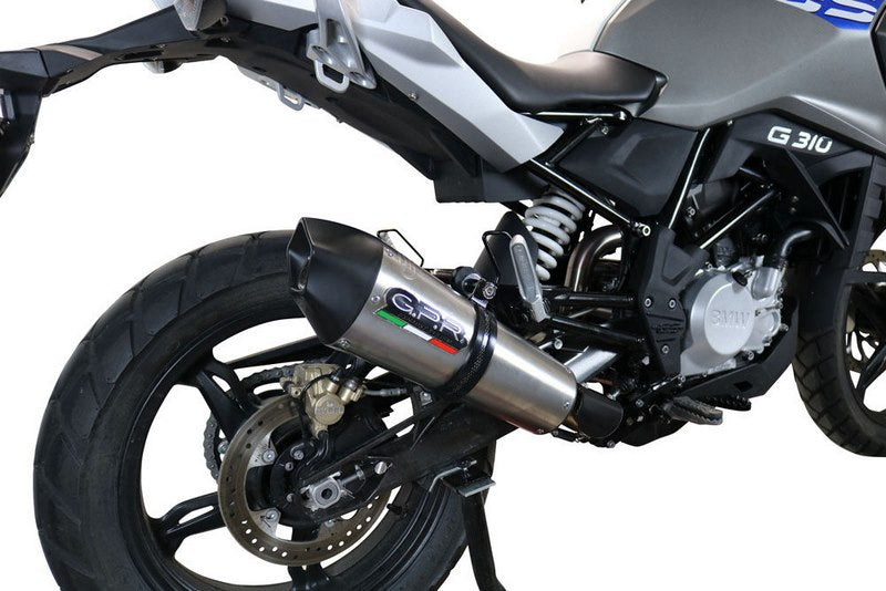 GPR / ジーピーアール Original For Bmw G 310 Gs 2017/20 E4 Homologated Full Catalized Gp Evo4 Titanium | E4.BM.CAT.106.GPAN.TO