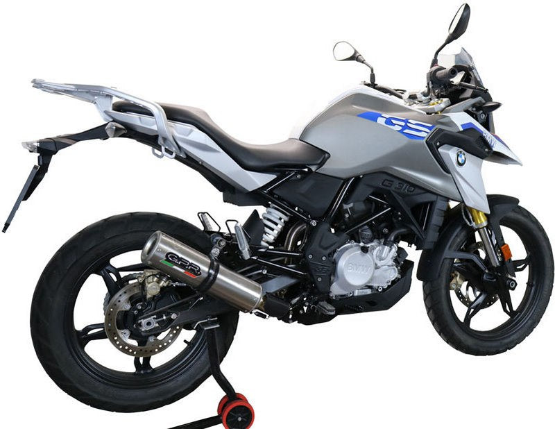 GPR / ジーピーアール Original For Bmw G 310 Gs 2017/20 E4 Homologated Full Catalized M3 Titanium Natural | E4.BM.CAT.106.M3.TN