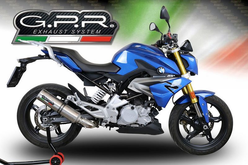 GPR / ジーピーアール Original For Bmw G 310 R 2017/20 E4 Homologated Full Catalized M3 Inox | E4.BM.CAT.93.M3.INOX