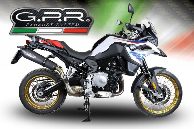 GPR / ジーピーアール Original For Bmw F 850 Gs - Adventure 2018/20 E4 Homologated スリッポンエキゾースト Gp Evo4 Black Titanium | E4.BMW.94.GPAN.BLT