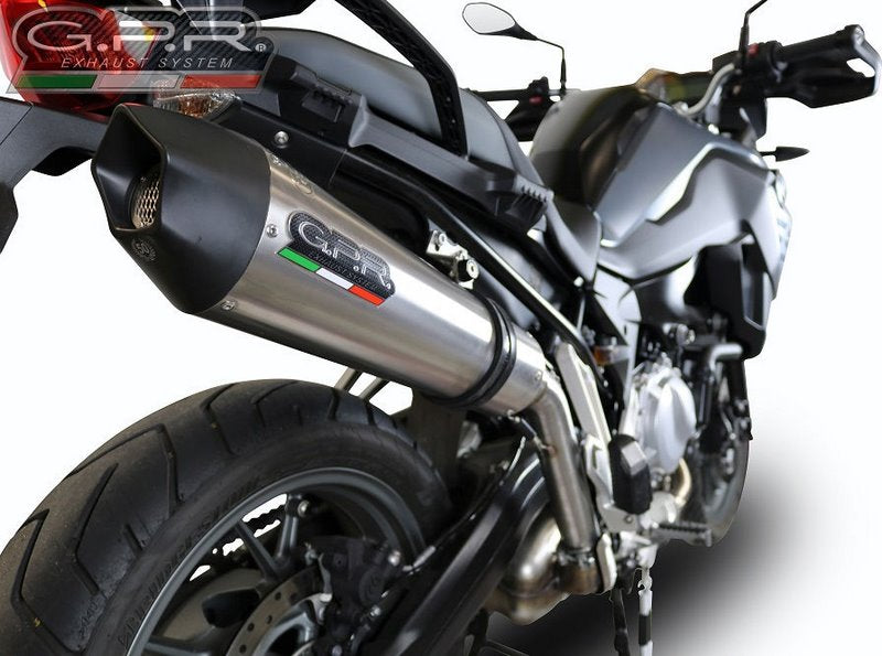 GPR / ジーピーアール Original For Bmw F 750 Gs 2018/20 E4 Homologated スリッポンエキゾースト Gp Evo4 Titanium | E4.BMW.95.GPAN.TO