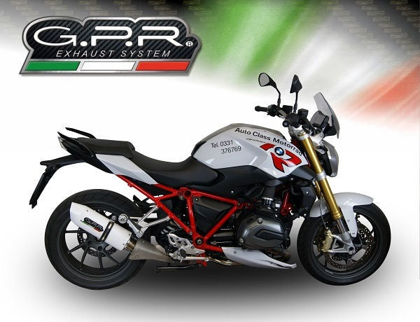 GPR / ジーピーアール Original For Bmw R 1200 R-Lc 2017/18 E4 Homologated スリッポンエキゾースト Albus Evo4 | E4.BMW.96.ALBE4