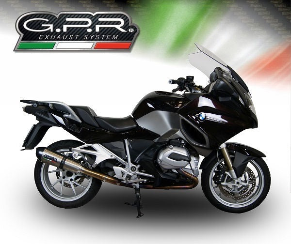 GPR / ジーピーアール Original For Bmw R 1200 Rt 2017/19 E4 Homologated スリッポンエキゾースト Gp Evo4 Titanium | E4.BMW.98.GPAN.TO