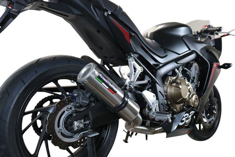 GPR / ジーピーアール Original For Honda Cbr 650 F 2017/18 E4 Homologated Full Exhaust Catalized M3 Inox | E4.CO.H.249.1.CAT.M3.INOX