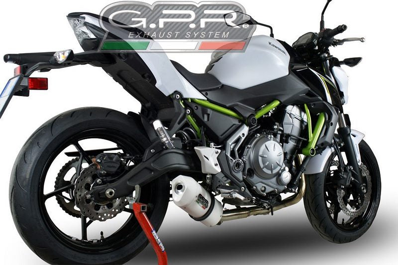 GPR / ジーピーアール Original For Kawasaki Z 650 2017/20 E4 Homologated Full Exhaust Catalized Albus Evo4 | E4.CO.K.160.CAT.ALBE4