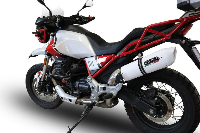 GPR / ジーピーアール Original For Moto Guzzi V85 Tt 2019/20 E4 Homologated スリッポンエキゾースト Albus Evo4 | E4.GU.61.ALBE4