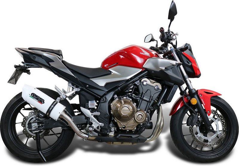 GPR / ジーピーアール Original For Honda Cb 500 F 2019/20 E4 Homologated スリッポンエキゾースト Albus Evo4 | E4.H.253.ALBE4