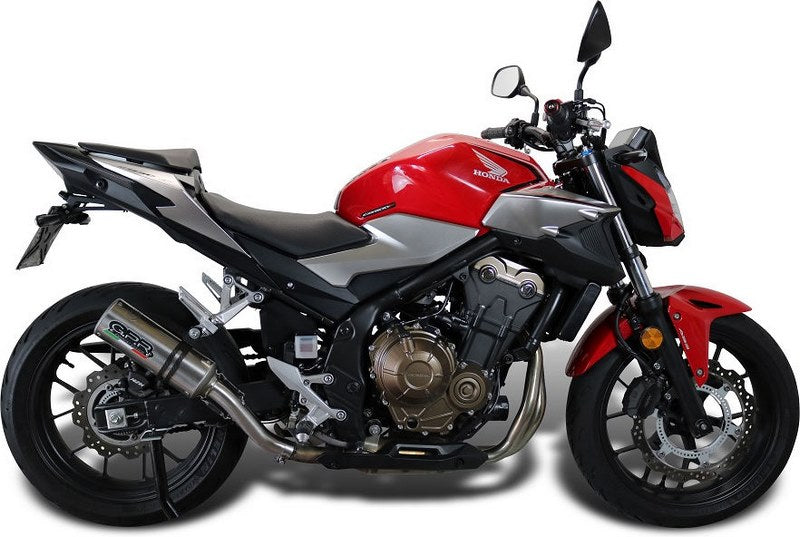 GPR / ジーピーアール Original For Honda Cb 500 F 2019/20 E4 Homologated スリッポンエキゾースト M3 Inox | E4.H.253.M3.INOX