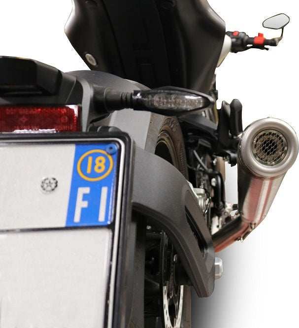 GPR / ジーピーアール Original For Husqvarna Svartpilen 701 2018/20 E4 Homologated スリッポンエキゾースト Powercone Evo | E4.HU.44.PCEV