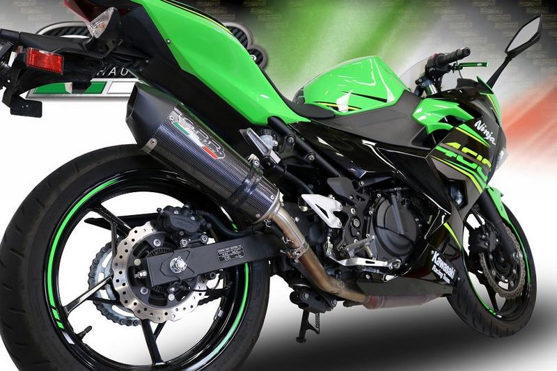 GPR / ジーピーアール Original For Kawasaki Z 400 2018/20 E4 Homol.スリッポンエキゾースト Gp Evo4 Poppy | E4.K.173.GPAN.PO