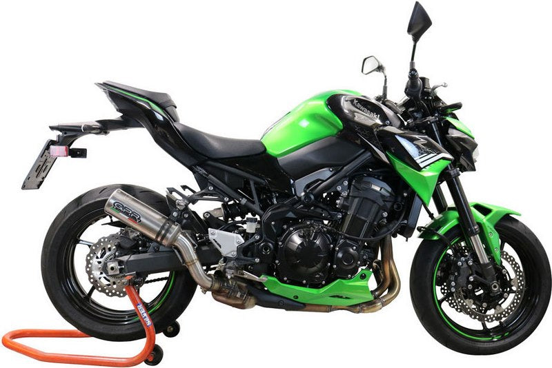 GPR / ジーピーアール Original For Kawasaki Z 900 2020 E4 Homologated スリッポンエキゾースト M3 Titanium Natural | E4.K.176.M3.TN