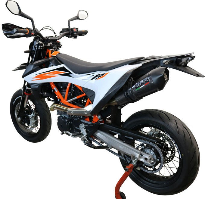 GPR / ジーピーアール Original For Ktm Enduro 690 R 2019/20 E4 Homologated スリッポンエキゾースト Catalized Gp Evo4 Poppy | E4.KT.204.GPAN.PO