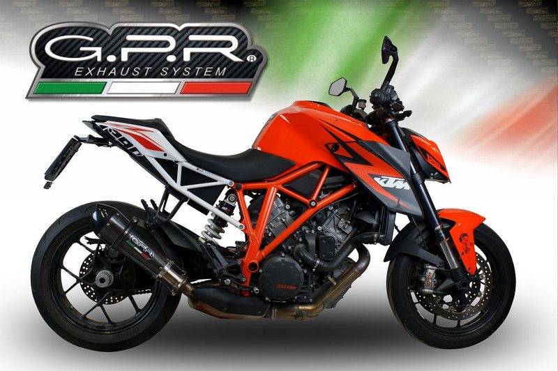 GPR / ジーピーアール Original For Ktm Superduke 1290 R 2017/19 E4 Homologated スリッポンエキゾースト Gp Evo4 Poppy | E4.KTM.96.GPAN.PO