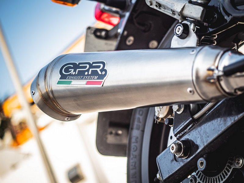 GPR / ジーピーアール Original For Royal E. Continental 650 2019/20 E4 Homologated Slip-On Catalized Powercone Evo | E4.ROY.7.CAT.PCEV